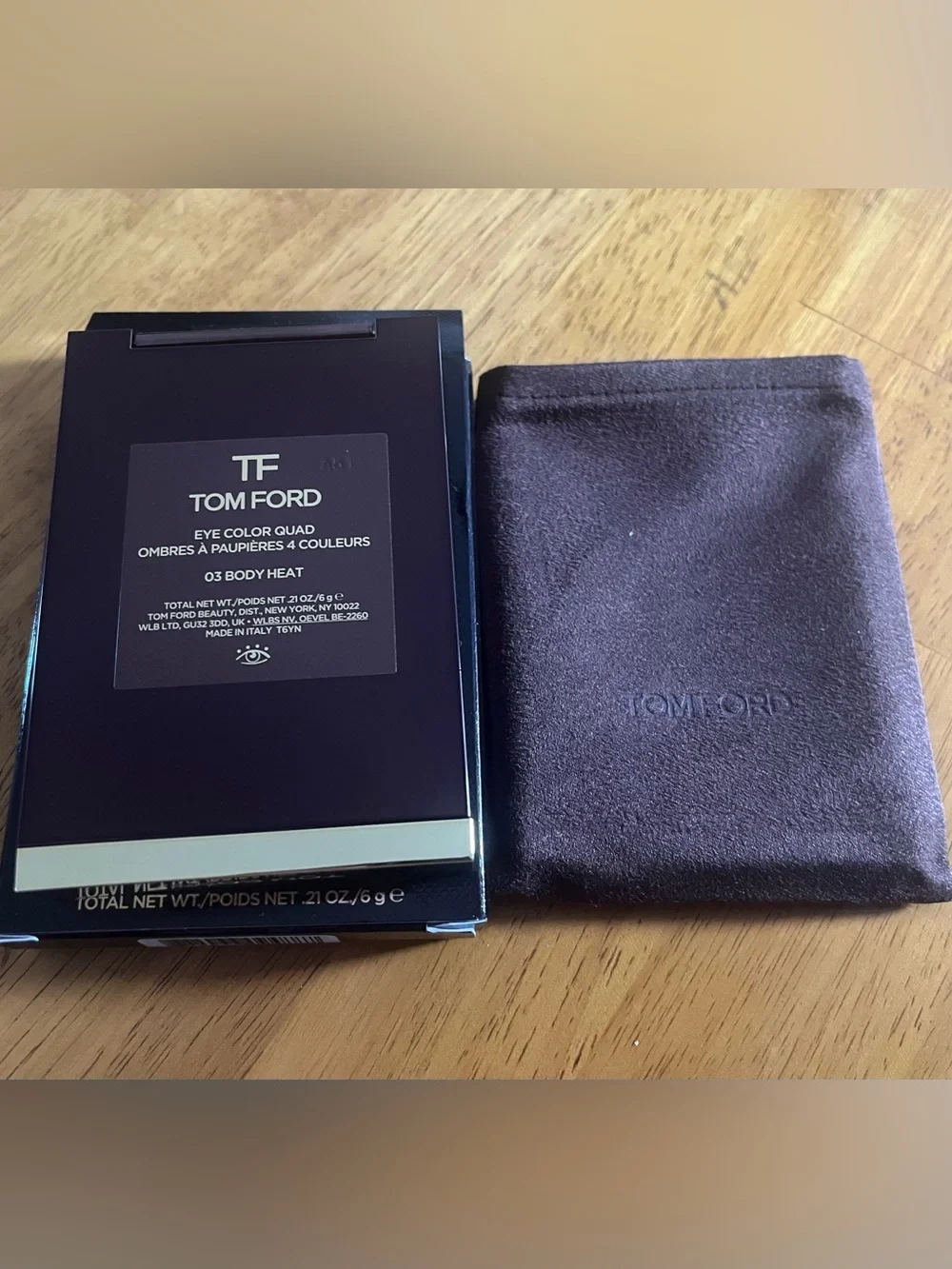 Tom Ford Color Quad Eyeshadow - 03 Body Heat BNB .21oz./6g